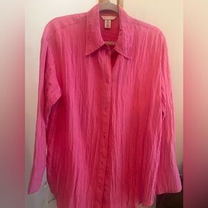 H&M Long Sleeve Shirt 👚 Pink